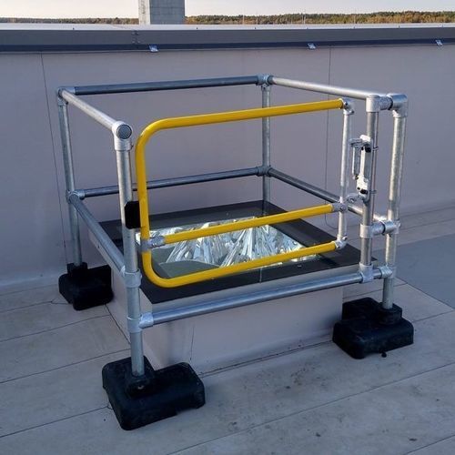 Barandilla galvanizada - FA series - Fisher Alvin Limited - para cristalera / para techo plano