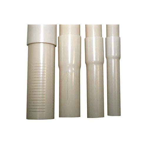 Tubería rígida hidráulica - 10.01.7 series - Royal Eijkelkamp - de PVC / de metal / ligera