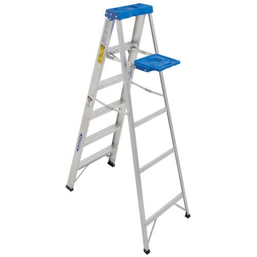 Escalera de aluminio - 366 - WERNER CO - para estantería