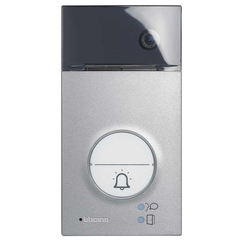 Botón pulsador robusto - Linea 3000 - BTICINO - LED blanca / mecánico / de detección de apertura de puerta