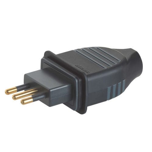 Clavija móvil - S2027GE - BTICINO - IK 07 / IP44 / 2 polos