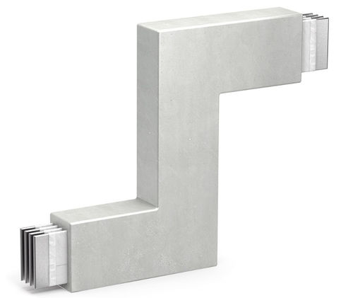 Codo para cañería de aluminio - 60390444R - BTICINO - de polímero