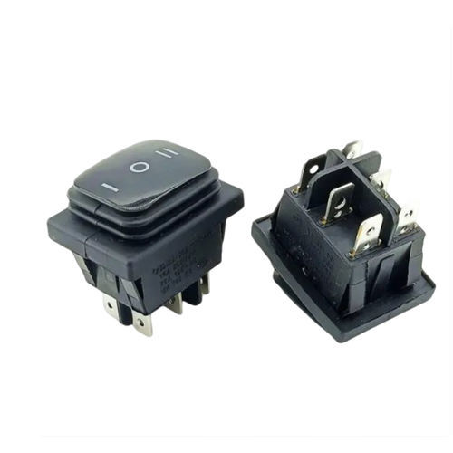 Interruptor basculante - KCD4-black - Yueqing Tongda Wire Electric Factory - DPDT / resistente al agua / LED