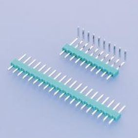 Regleta de contacto 2.54 mm (0.100") - T( )B-SQ - J.S.T. FRANCE S.A.S - macho / de una sola hilera / SMT