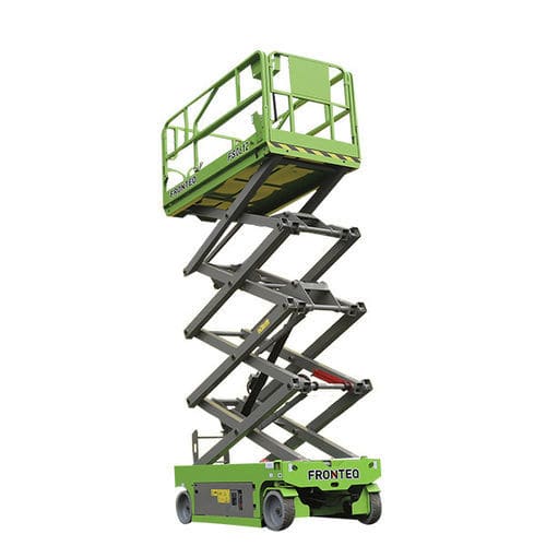Plataforma elevadora de tijera hidráulica - FS0612 - Fronteq (Changzhou) Machinery Co., Ltd. - móvil / para uso en interiores y exteriores / para almacén industrial