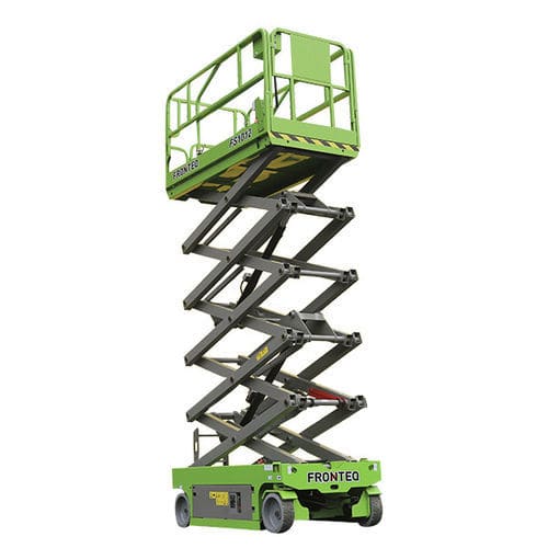 Plataforma elevadora de tijera hidráulica - FS1012 - Fronteq (Changzhou) Machinery Co., Ltd. - móvil / para uso en interiores y exteriores / para almacén