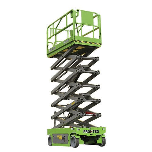 Plataforma elevadora de tijera hidráulica - FS1212 - Fronteq (Changzhou) Machinery Co., Ltd. - móvil / para uso en interiores y exteriores / para almacén