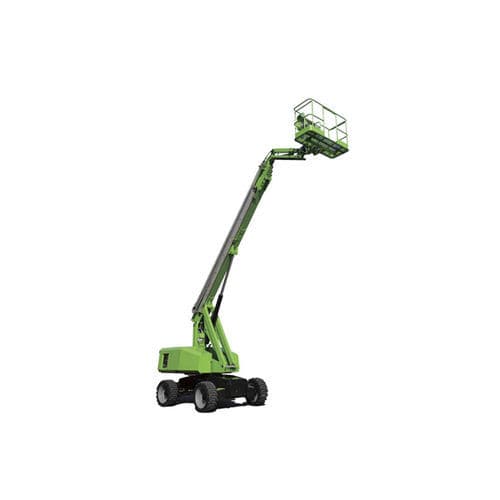 Cesta telescópica móvil - FBZ‐18E - Fronteq (Changzhou) Machinery Co., Ltd. - hidráulica / para obra / compacta