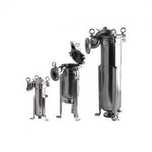 Cárter de filtro de una sola bolsa - HL-1P series - Guangde Huilong Environment Technology Co., Ltd. - para líquido / de acero inoxidable