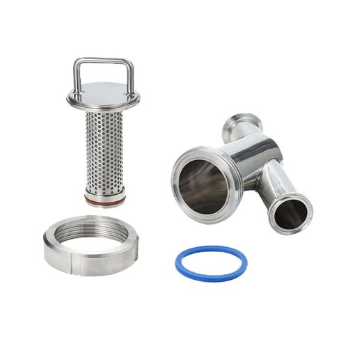 Cárter de filtro con cesta - Guangde Huilong Environment Technology Co., Ltd. - para bebidas / de acero inoxidable / para la industria alimentaria y de la bebida