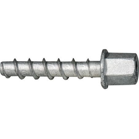 Tornillo de hormigón - BTSH series - CELO - de enganche / de cabeza hexagonal / zincado