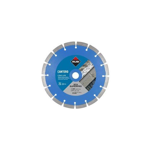 Hoja de sierra circular - SCA - RUBI - de diamante / para hormigón / con segmentos