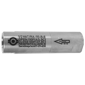 Válvula de alivio para agua - HAT/RA - Thermomegatech - de regulación de caudal / de acero inoxidable / para fluido de refrigeración