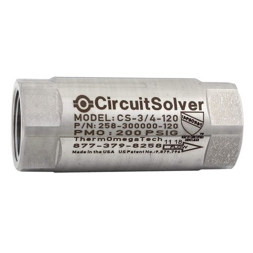 Válvula de alivio para agua - CircuitSolver® - Thermomegatech - para conducto / de acero inoxidable / automático