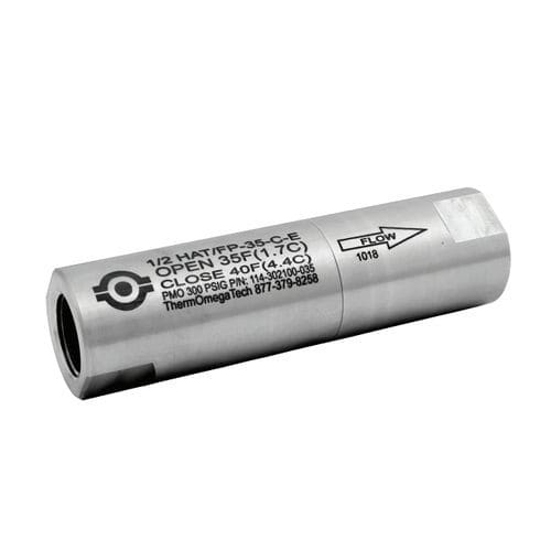 Válvula de control de caudal - HAT/FP - Thermomegatech - para agua / para tuberías / de acero inoxidable
