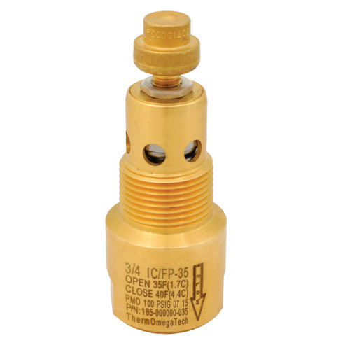 Válvula de cartucho - IC/FP - Thermomegatech - roscada / de latón / de acero inoxidable