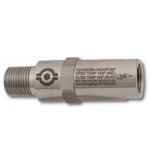 Válvula de alivio de aire - HAT/RA-HP  - Thermomegatech - de vapor / para agua / de alta presión