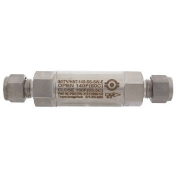 Válvula de control - TV/HAT - Thermomegatech - de acero inoxidable / compacta / resistente a la corrosión