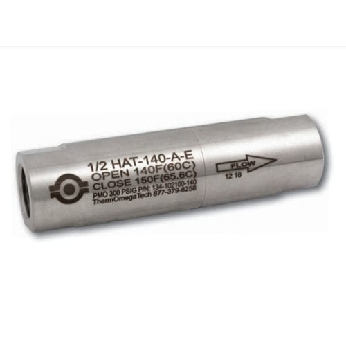 Válvula de control - HAT - Thermomegatech - para agua / para gas / para aire