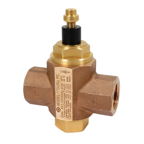 Válvula de vaciado - GURU PC® - Thermomegatech - para agua potable / en línea / de latón