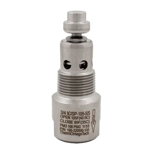 Válvula de cartucho - IC/SP - Thermomegatech - de vaciado / de tuberías / de latón
