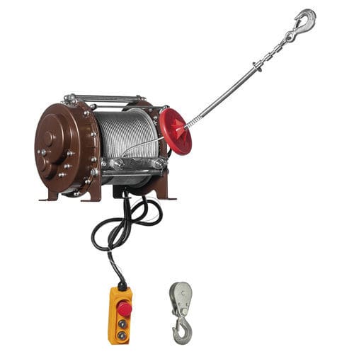 Cabrestante eléctrico - ATE400 - INDUSTRIAS JAGUAR S.A. - de elevación / de tiro / 380 V