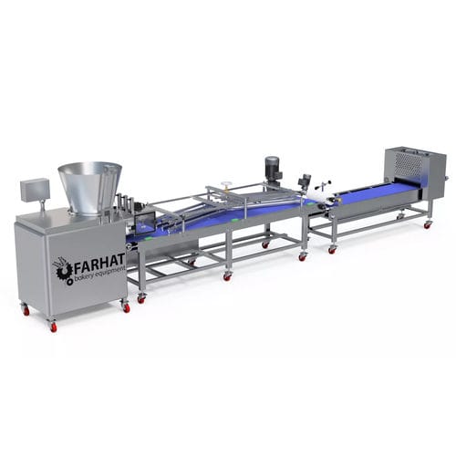 Divisora boleadora con ruedas - Farhat Bakery Equipment