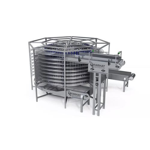 Torre de refrigeración modulable - Farhat Bakery Equipment - de espiral / para la industria panadera / de malla metálica
