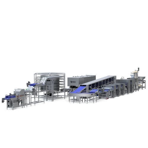 Línea de producción de panes pita - Farhat Bakery Equipment - de Lavash / dürüm / naan