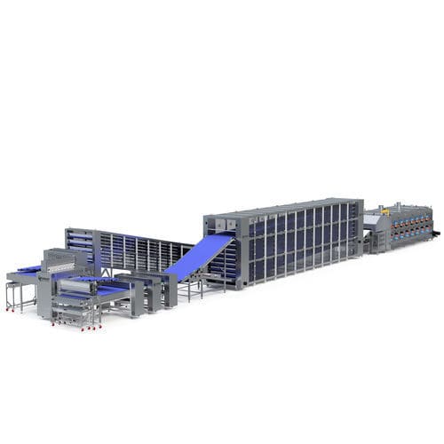 Línea de producción de panes pita - Farhat Bakery Equipment - naan / automática