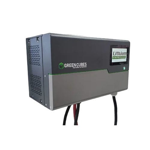 Cargador de baterías montable en pared - FBC series - Green Cubes Technology - de iones de litio / universal / IEC