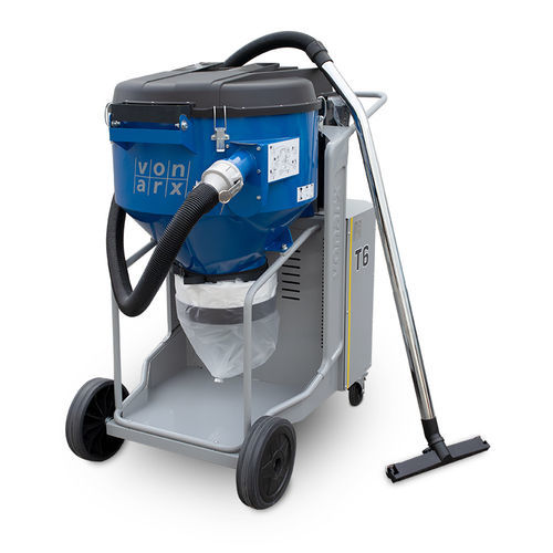 Desempolvador con filtro HEPA - Т6 series - Von Arx AG - limpieza por chorro de aire / compacto / modular