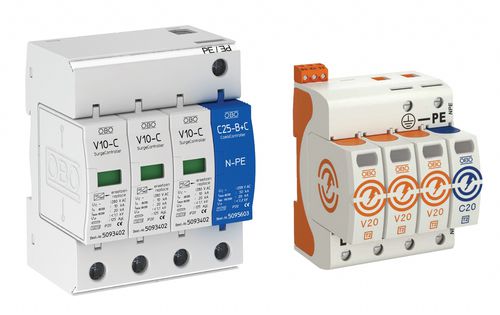 Protector de sobretensión de tipo 2 - Liva Group - clase II / de tipo 1 / para equipamiento electrónico