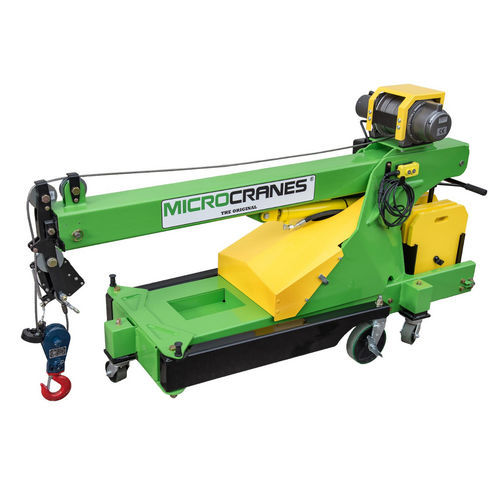 Minigrúa tipo "pick-and-carry" - Microcranes® M1 - Microcranes, Inc. - móvil / telescópica / de mástil