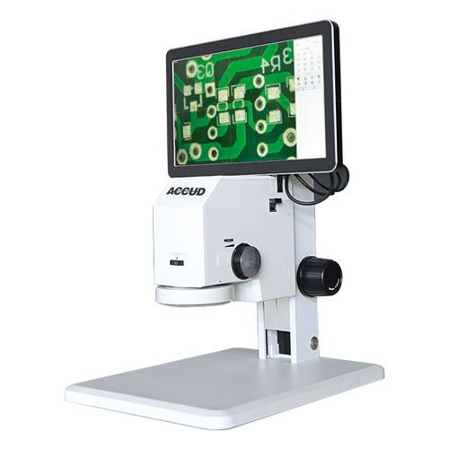 Videomicroscopio óptico - DVM2000 - Accud Co. Ltd - de medidas / tableta táctil / monocular