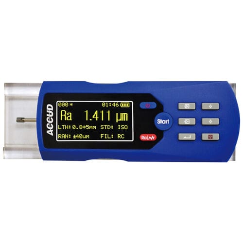 Rugosimetro de superficie - SR200 - Accud Co. Ltd - portátil / con pantalla LCD