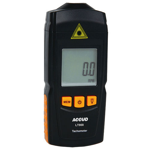 Tacómetro láser - LT900 - Accud Co. Ltd - de mano / con pantalla LCD