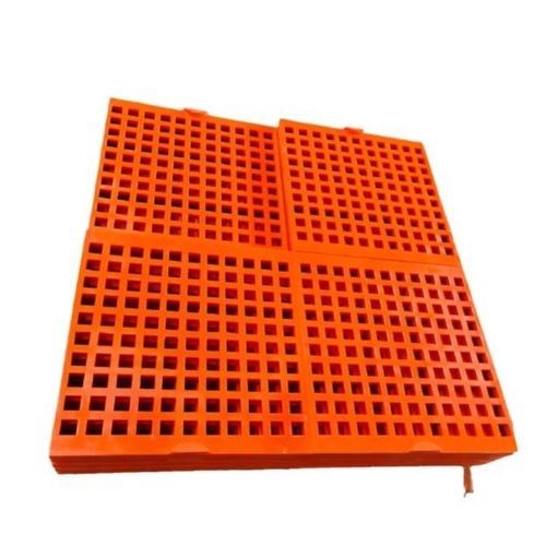 Placa de criba de poliuretano - SHIJIAZHUANG RUISUO SEAL SUPPLIES CO.,LTD - resistente a la corrosión / arqueada / plana