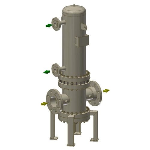 Precalentador de gas - HVF-V - Heat Group - eléctrico / regenerativo / de vapor