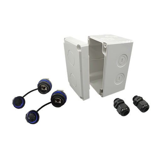 Caja de pared - UIS2A000 - EmCom Technology Inc. - rectangular / de ABS / IK 07