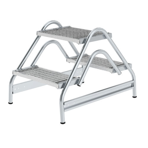 Escalera de aluminio - 05006 series - Munk Günzburger Steigtechnik - de plataforma / con certificado REACH / de conformidad con RoHS
