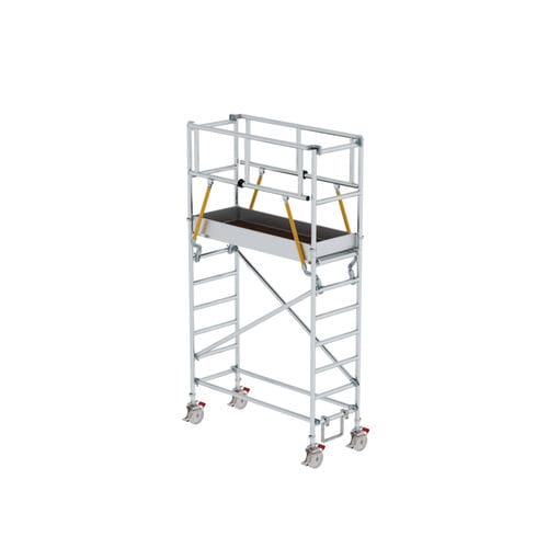 Torre de andamio móvil - 170236 - Munk Günzburger Steigtechnik - de fachada / con escalera / aluminio