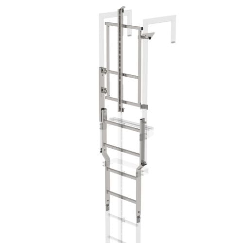 Puerta corredera - 068506 - Munk Günzburger Steigtechnik - de acero inoxidable / de acero galvanizado / para escalera de crinolina
