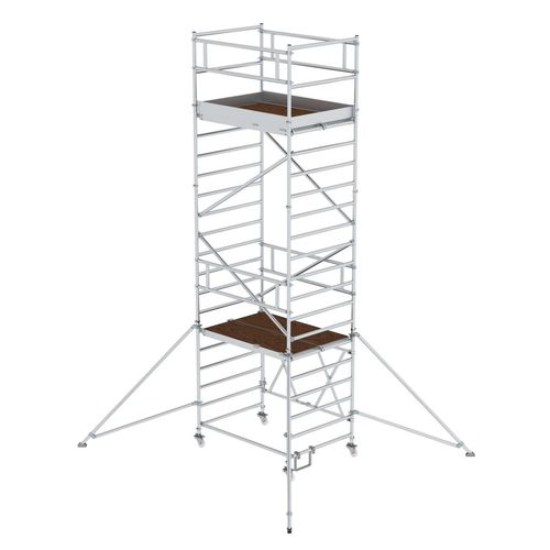 Torre de andamio móvil - 1152 series - Munk Günzburger Steigtechnik - de fachada / modular / con escalera
