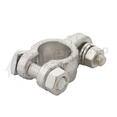 Brida de fijación de baterías de muelle - 2201200379  - Hagemann Systems GmbH - con ollao / de tornillo