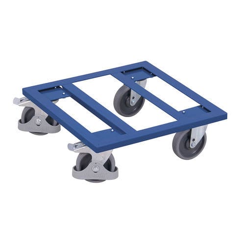 Plataforma rodante portacubetas - sw‑500.010 - VARIOfit - de plástico