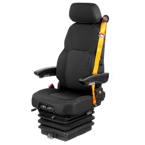 Asiento con suspensión - LGV90/C8 Pro - UNITEDSEATS - para máquina de obras públicas