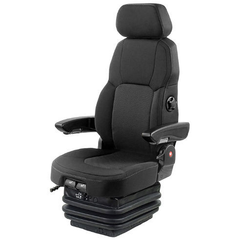 Asiento con suspensión - LGV120/C8 Pro - UNITEDSEATS - para máquina de obras públicas