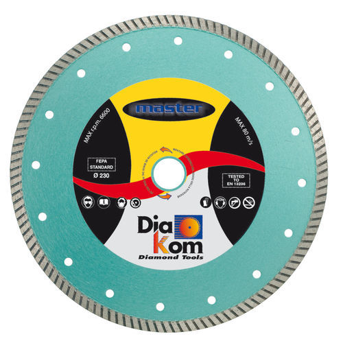 Disco tronzador de metal - 222B series - DIAKOM - para hormigón / de metal / para materiales abrasivos