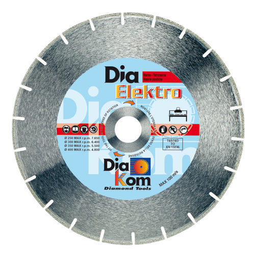 Disco tronzador de metal - 710E series - DIAKOM - para hormigón / adiamantado / de diamante electrodepositado